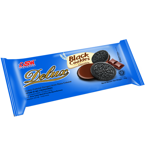 Black Cookies Chocolate